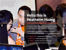 Tablet Screenshot of heatherm.net